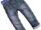 Spodnie Jeans MINOTI 98/104 pasek gratis WYPRZEDAZ