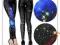 LEGGINSY getry KOSMOS GALAXY rurki GALAKTYKA must