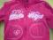 Bluza LITTe ANGEL roz 104 wiek 3-4 lata BORDO