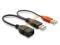 Kabel - adapter USB 2.0 typu Y