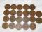 25 szt monet groszowych