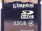 Kingston karta SDHC 32GB class 4 Gw.Lifetime