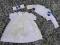 Sukienka okolicznościowa biała roz.74 (6-9 m-cy)