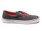 TRAMPKI VANS ERA CHARCOAL/RED 37