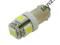 Żarówka LED T4W BA9S 5SMD 5050 Postojowa Biała