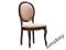KRZESŁO DREWNIANE FN-SC Ciemny Orzech Tkanina