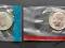 1973 * Komplet Roosevelt Dime 10 c * Mennica P i D