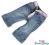 P41*- GEORGE - jeansowe spodnie z paskiem  12-18 m