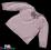 S15*- LADYBIRD - różowa bluzeczka z wstawką 9-12 m