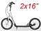 DUŻA HULAJNOGA SMJ POMPOWANE KOŁA 16