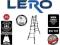 Drabiny drabina aluminiowa przegubowa 4x4 LERO
