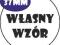 Przypinki Znaczki Badziki wzór własny 37mm 1szt