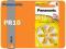 `Panasonic słuchowe PR10 10 Żółte blister 6 szt