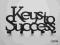 Designerski wieszak na klucze Keys to Success