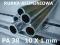 ALUMINIUM RURKA ALUMINIOWA  PA38 fi 10X1X200mm