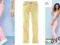 AJC ARIZONA neonowe ŻÓŁTE jeansy NOWE_XS