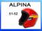 Kask ALPINA - 51-52 cm - niezwykła OKAZJA