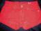 CROCKER czerwone krótkie spodenki szorty 130 cm