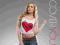 WIĄZANA krótka koszulka LOVE - HIT COVERYOU