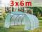 Szklarnia tunel magazyn pawilon 18m2 3x6m