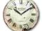 ZEGAR ścienny DREWNO /CANVAS(płótno) 34cm ORYGINAŁ