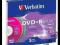 Verbatim DVD+R 16x 4.7GB 5P Slim Colour     43556