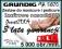 GRUNDIG MA 5820 FREZARKA _zestaw do manicure PROMO