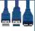 ESPERANZA Kabel Micro USB 3.0 Y 2A-B M/M 1.5 m