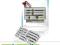 ZESTAW ORGANIZER KABLI KONIG CLIP 10 FV W-WA