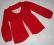 ST.BERNARD śliczny sweterek 2w1 czerwony 5 / 110