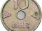 NORWEGIA 10 ORE 1940 ROK st.3