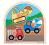 MELISSA DOUG POJAZDY DREWNIANE PUZZLE Z UCHWYTAMI