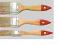 PĘDZEL PŁASKI ZESTAW 3 szt. 20/40/50mm