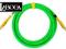 LABOGA CABLES - Neon 3m GREEN Prosty-Prosty