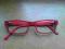 CZERWONE OKULARY KOREKCYJNE VISION EXPRES 80%TANIO