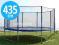 Trampolina ogrodowa z siatką 435cm 14ft Neo-Sport