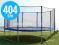 Trampolina ogrodowa z siatką 404cm 13ft Neo-Sport
