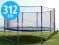 TRAMPOLINA OGRODOWA Z SIATKĄ 312 (10FT) NEO-SPORT