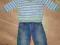 zestaw CHEROKEE Koszula Jeansy Sweter 12-18 m 86