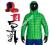 KURTKA NARTY DESKA QUIKSILVER COLLAPSE GREEN M