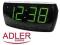 Radiobudzik ADLER AD 1121 z zegarem DUŻY LCD !
