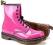 DR MARTENS - GLANY - R.37 - MARTENSY 1460 HOT PINK