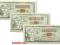 11.Jugoslawia, Zest.Banknotow szt.3, St.3/4