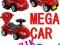 DUŻY MOCNY JEŹDZIK CHODZIK ARTI MEGA CAR DELUXE