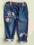 George spodnie rurki  jeans ptaszki 12-18 86