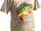 T-Shirt OKOŃ Dragon Let's Go Fishing M piaskowa