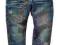 SPODNIE JEANS GWIAZDKI ROZ.104 J.NOWE