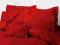 2 POSZEWKI POSZEWKA CZERWONY PERKAL FALBANA SK2619
