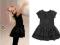 NEXT śliczna czarna sukienka cekiny j.NOWA 2-3l 98
