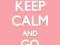 Keep Calm and Go Shopping - plakat 61x91,5 cm